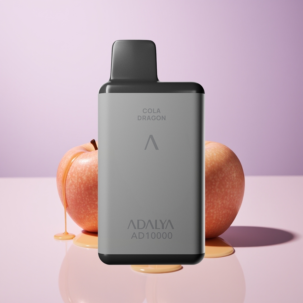 Adalya AD 10000 puffs Recarregável USB-C Duas Maçãs
