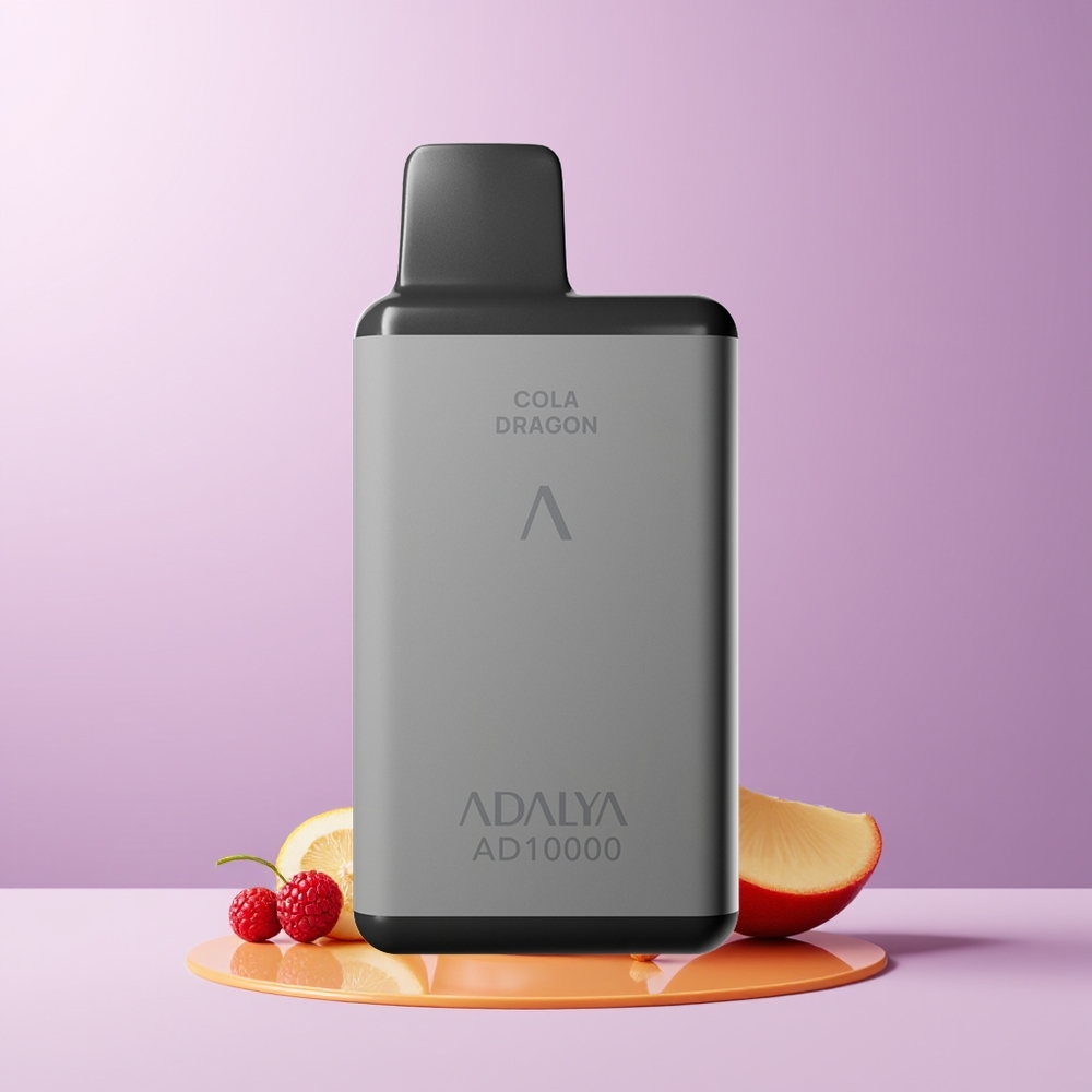 Adalya AD 10000 puffs USB-C Recarregável Cola Dragão