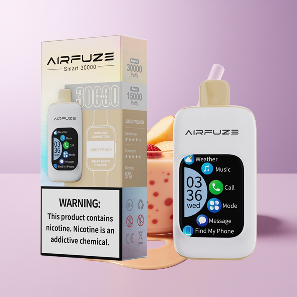AirFuze Smart 30000 puffs 5 Nicotina Type-C Juicy Peach