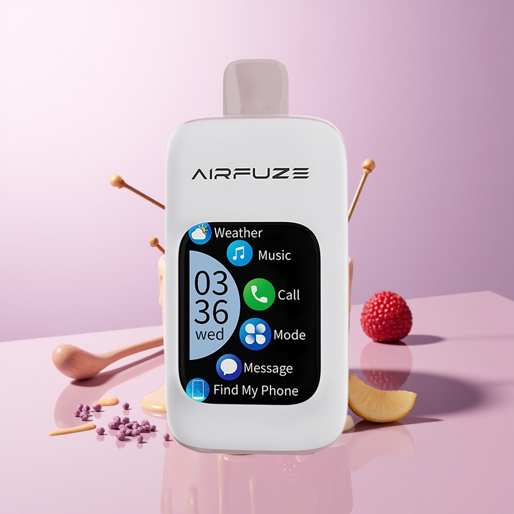 AirFuze Smart 30000 puffs 5 TFT Explosão de Frutas Vermelhas