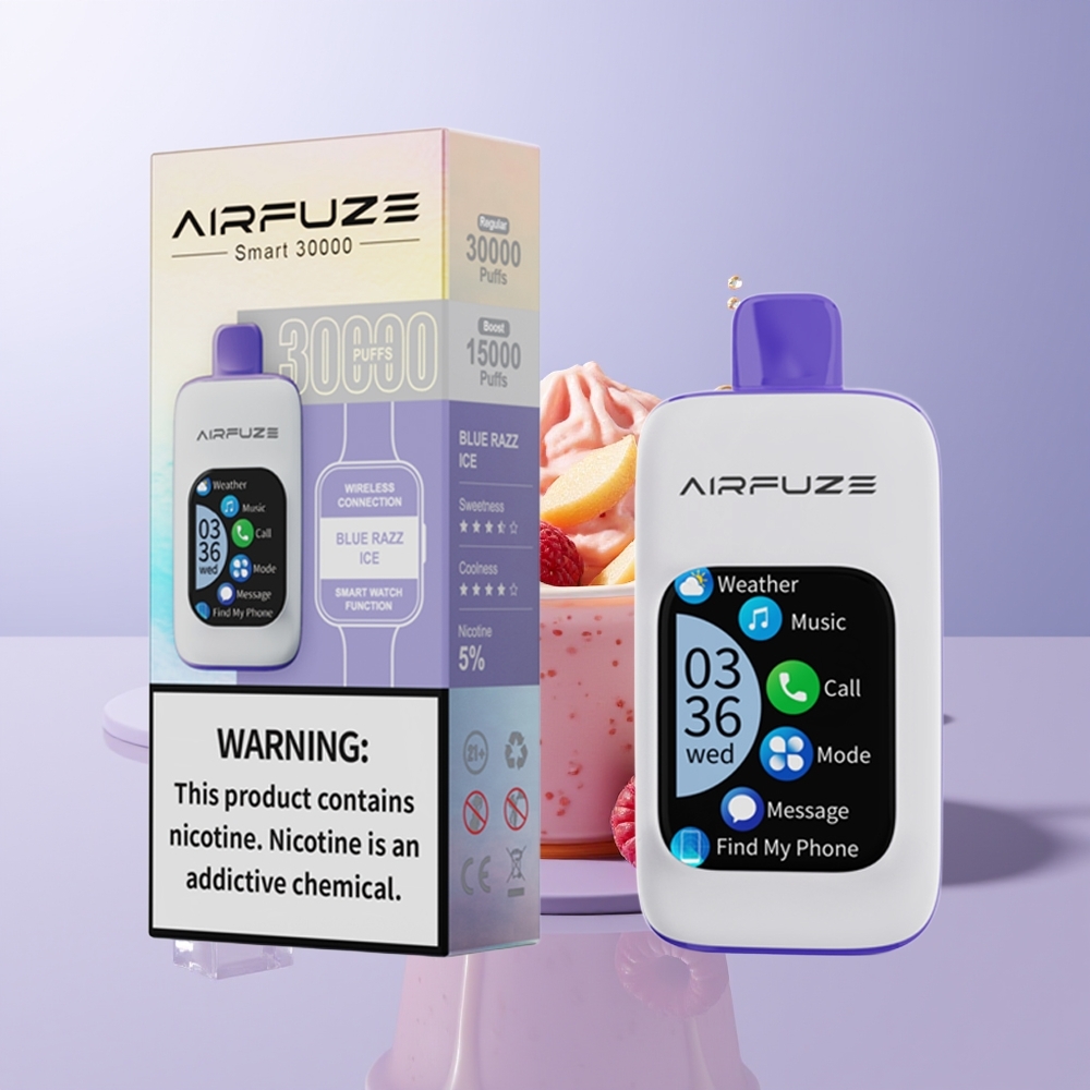 AirFuze Smart 30000 puffs 5 Tipo-C Blue Razz Ice