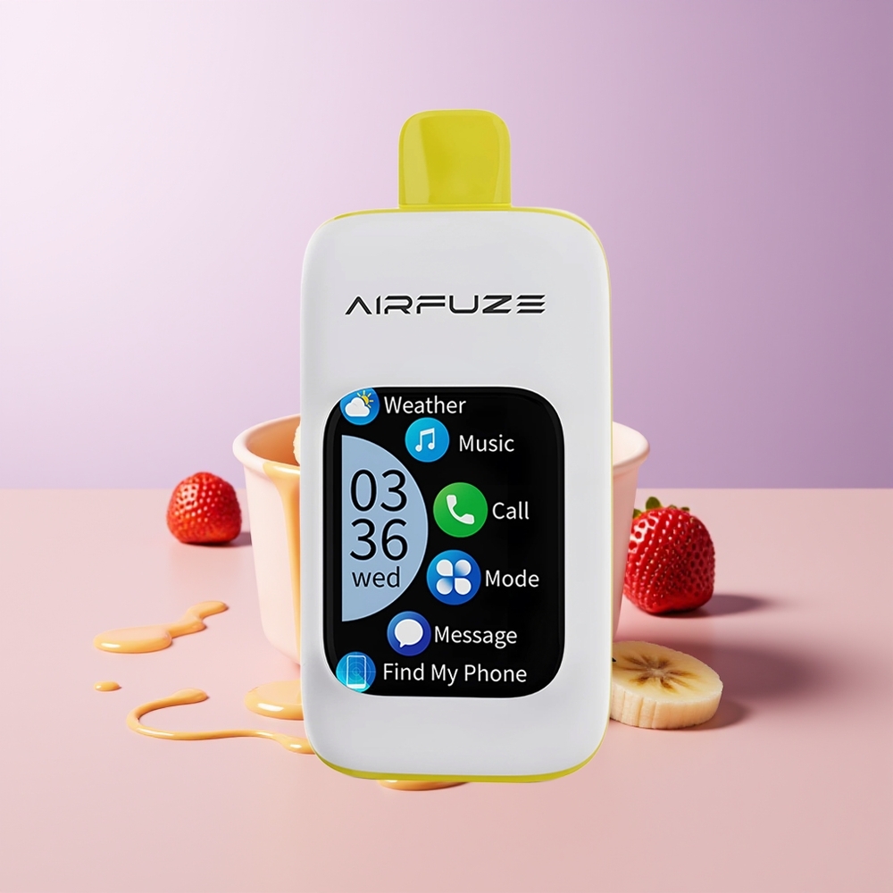 AirFuze Smart Pro 40000 puffs Recarregável Morango Banana