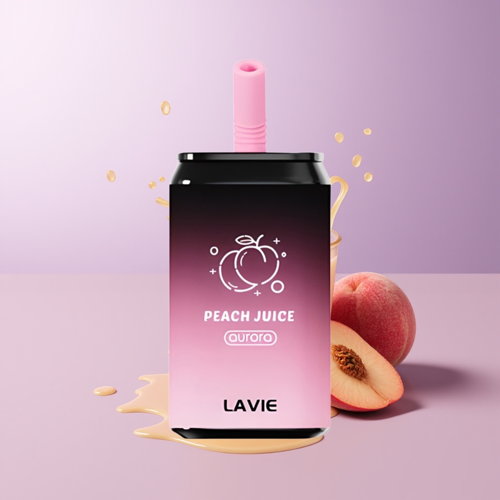 LAVIE Aurora 11000 puffs 22ML Suco de Pêssego