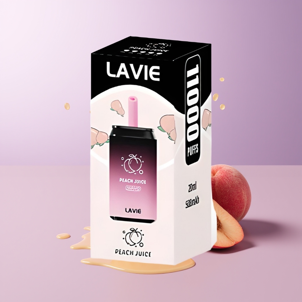 LAVIE Aurora 11000 puffs 22ML Suco de Pêssego