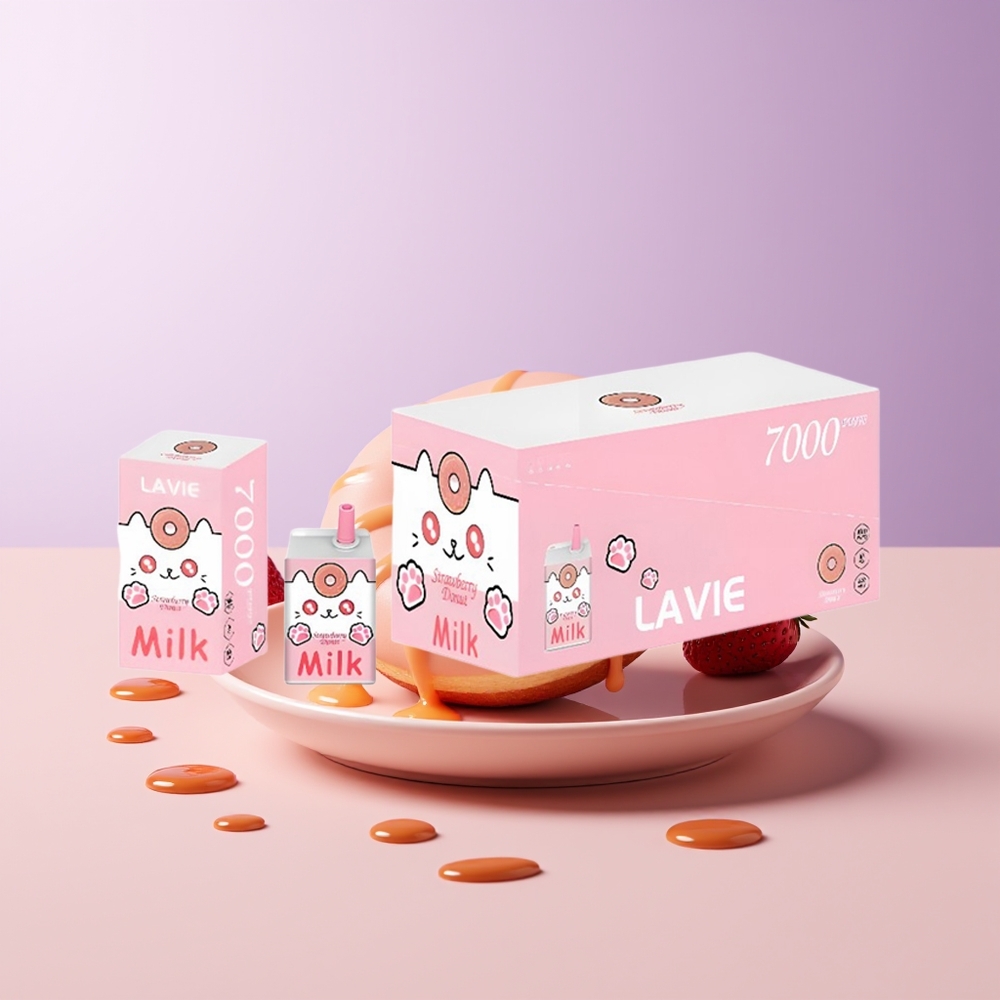 LAVIE Milk 7000 puffs 16ML Donut de Morango
