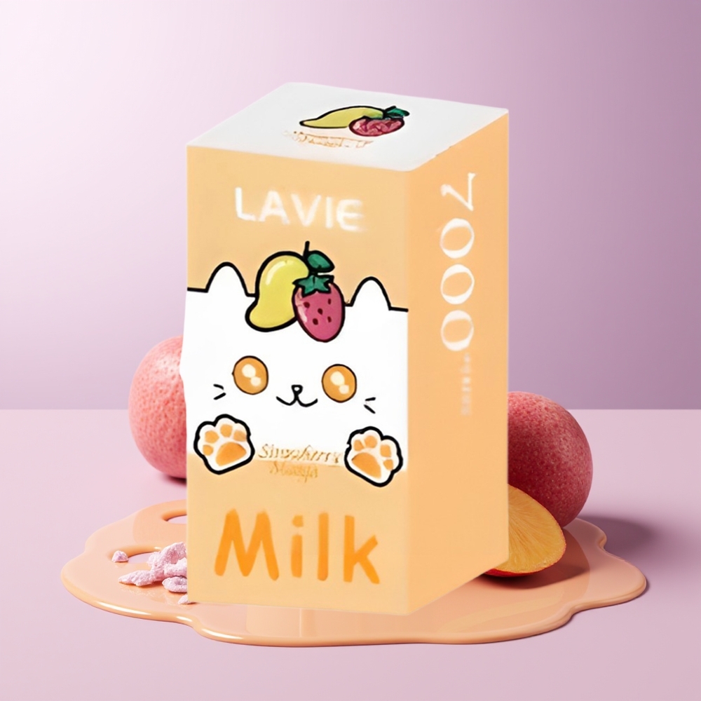 LAVIE Milk 7000 puffs 16ML Morango Manga