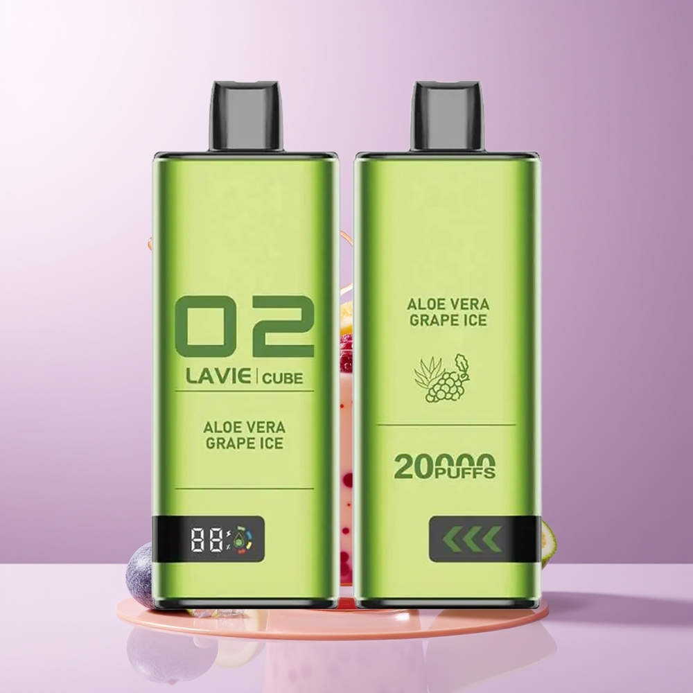Lavie Cube 20000 puffs 28ML Babosa Uva Gelo
