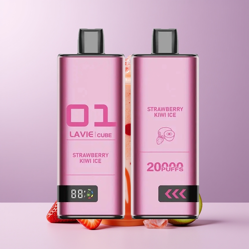 Lavie Cube 20000 puffs 28ML Morango Kiwi Gelo