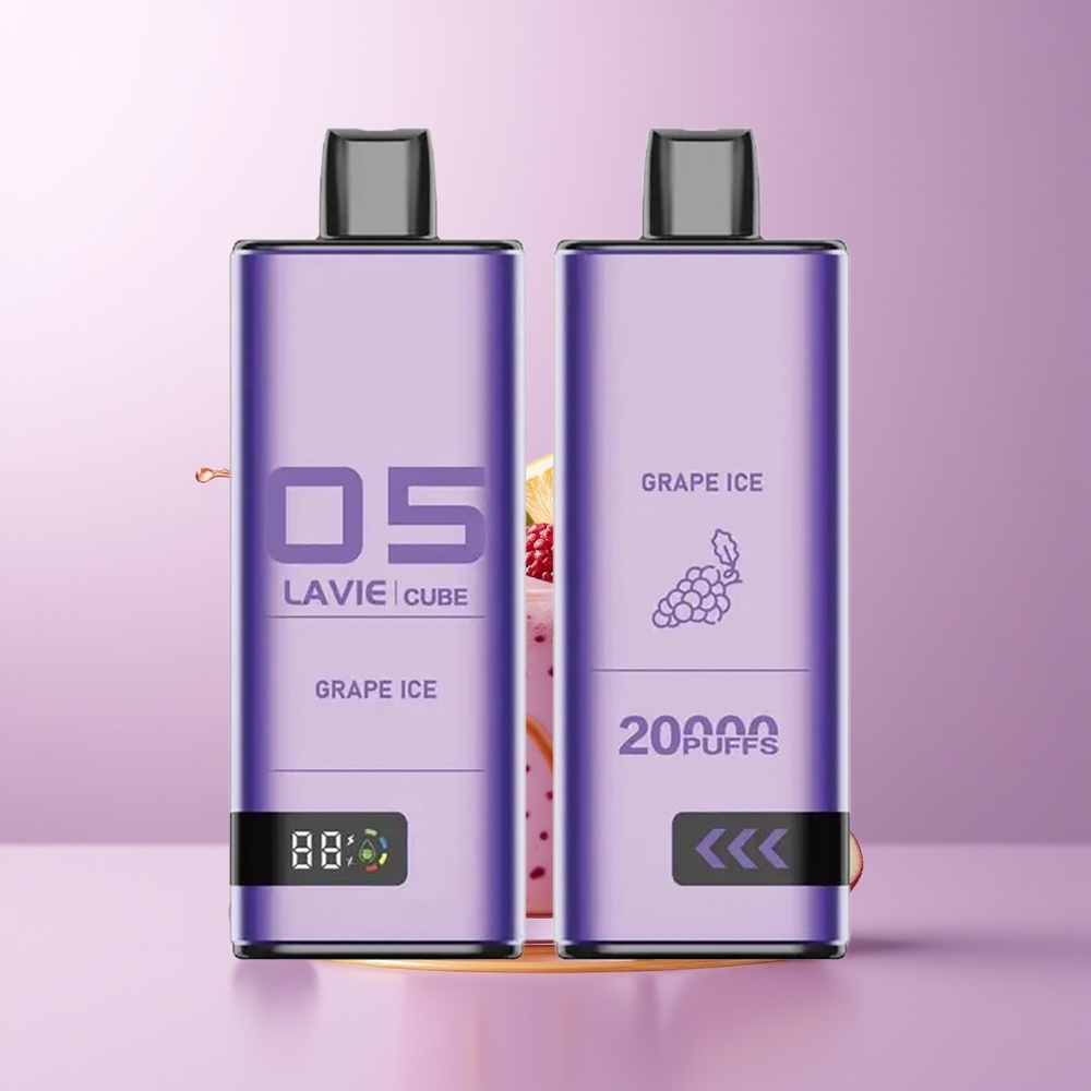 Lavie Cube 20000 puffs 5 Tipo C Uva Gelo
