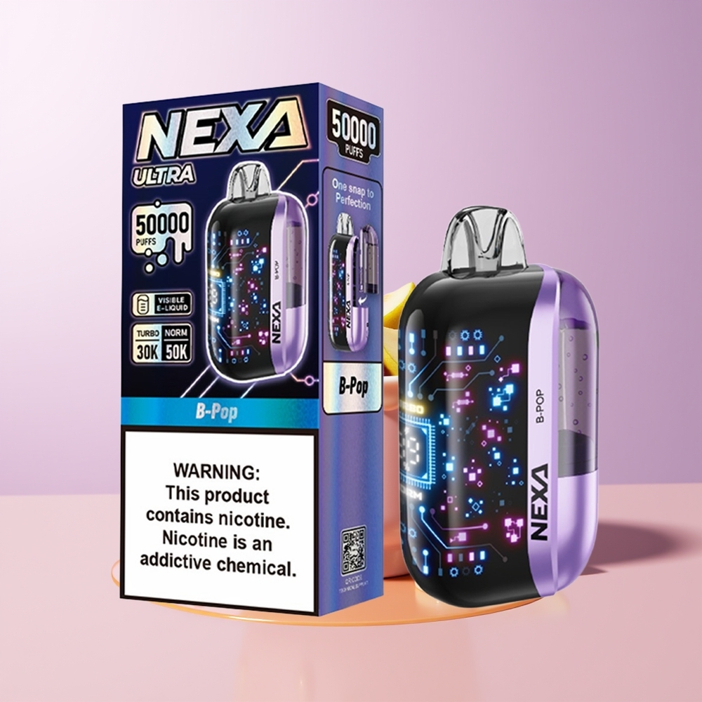 NEXA Ultra 50000 Ultra B-Pop puffs 20ml 5 Nicotine