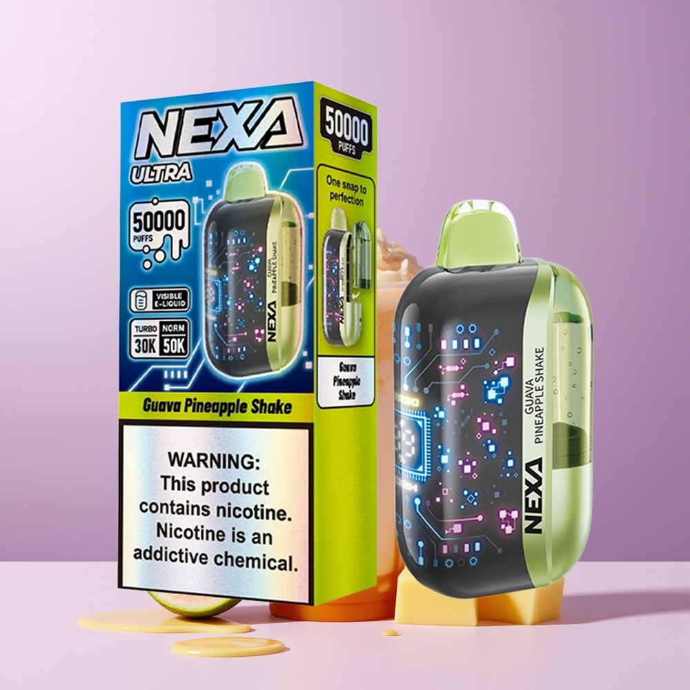 NEXA Ultra 50000 puffs 20ml 5 Goiaba Abacaxi Shake