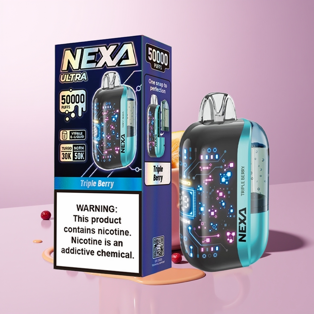 NEXA Ultra 50000 puffs 20ml 5 Nicotina Triple Frutas