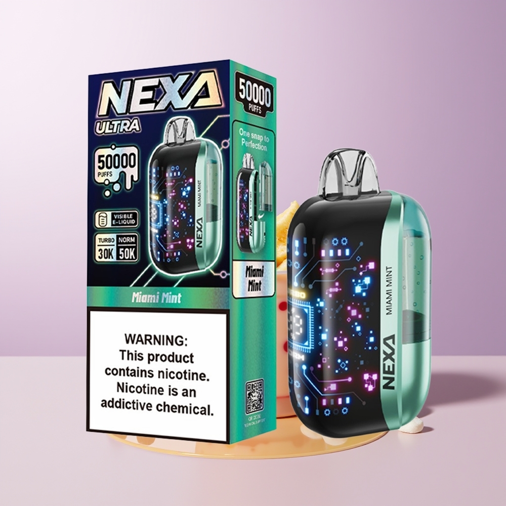 NEXA Ultra 50000 puffs 20ml Menta Miami