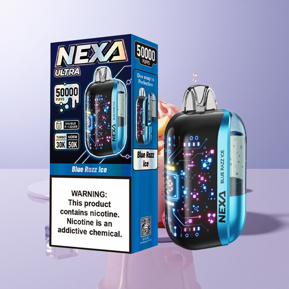 NEXA Ultra 50000 puffs 20ml Tela 3D Mirtilo Gelo