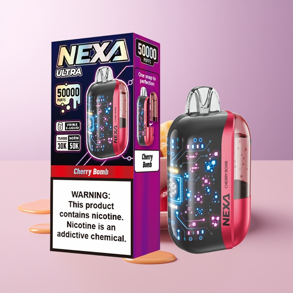 NEXA Ultra 50000 puffs 20ml Tipo-C Cereja
