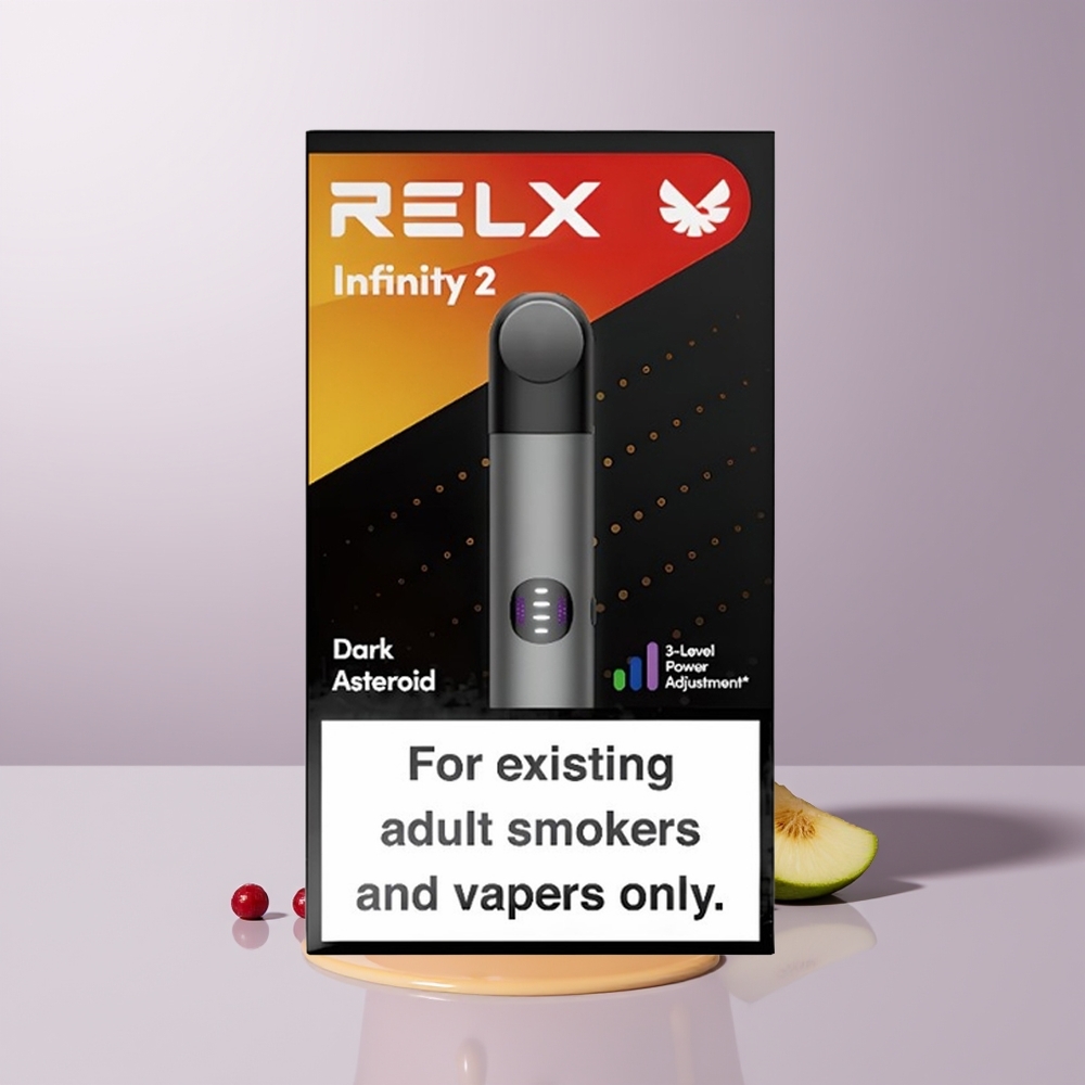 RELX Infinity 2 600-650 Tragos Design Metálico Cinza