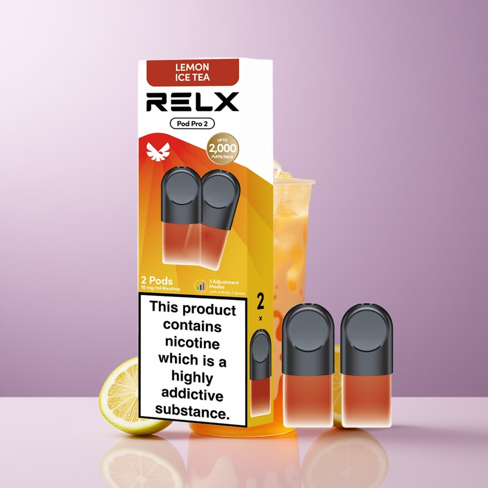 RELX Pod Pro 2 600 Bocadas 19ml Chá-Limão Gelo