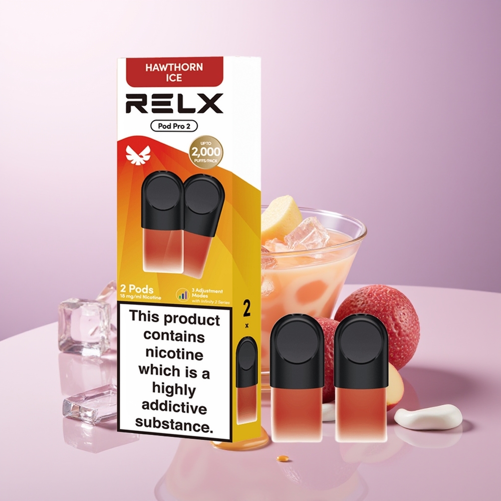RELX Pod Pro 2 600 Bocadas 19ml Gelo de Espinheiro
