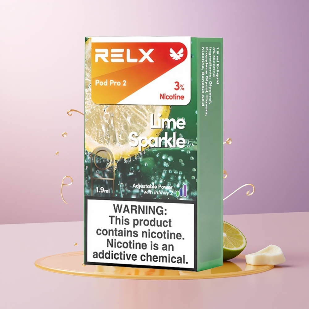 RELX Pod Pro 2 600 Bocadas 19ml Limão Brilhante