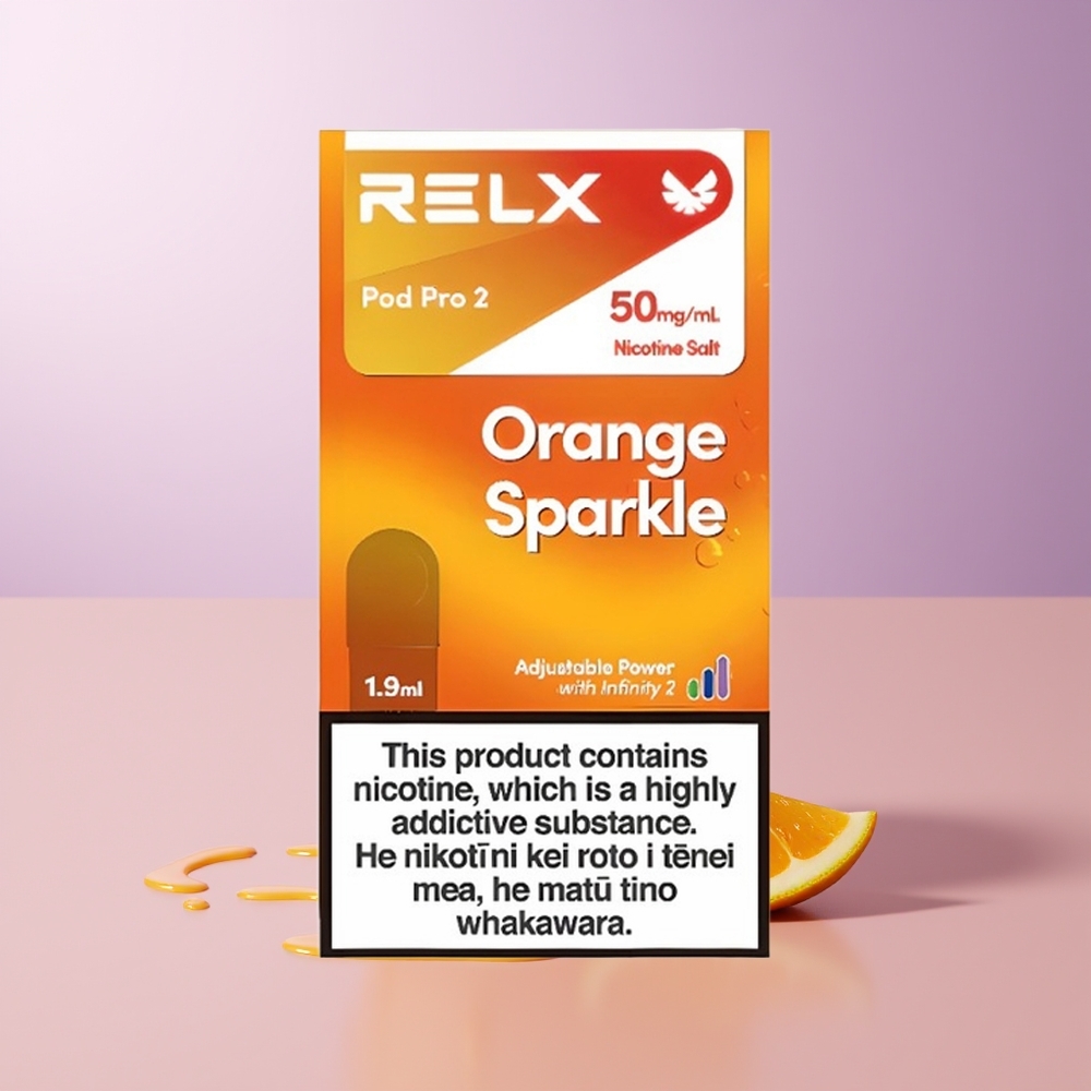 RELX Pod Pro 2 600 Bucadas 19ml Laranja Brilhante