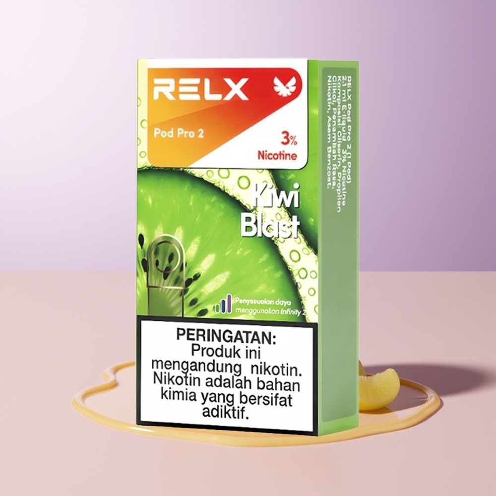 RELX Pod Pro 2 600 Tiragens 19ml Explosão de Kiwi