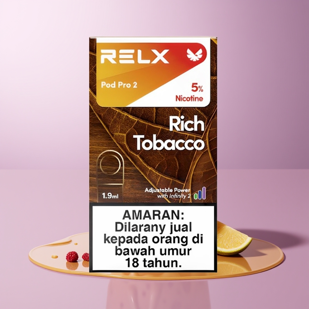 RELX Pod Pro 2 600 Tiragens 19ml Tabaco Rico