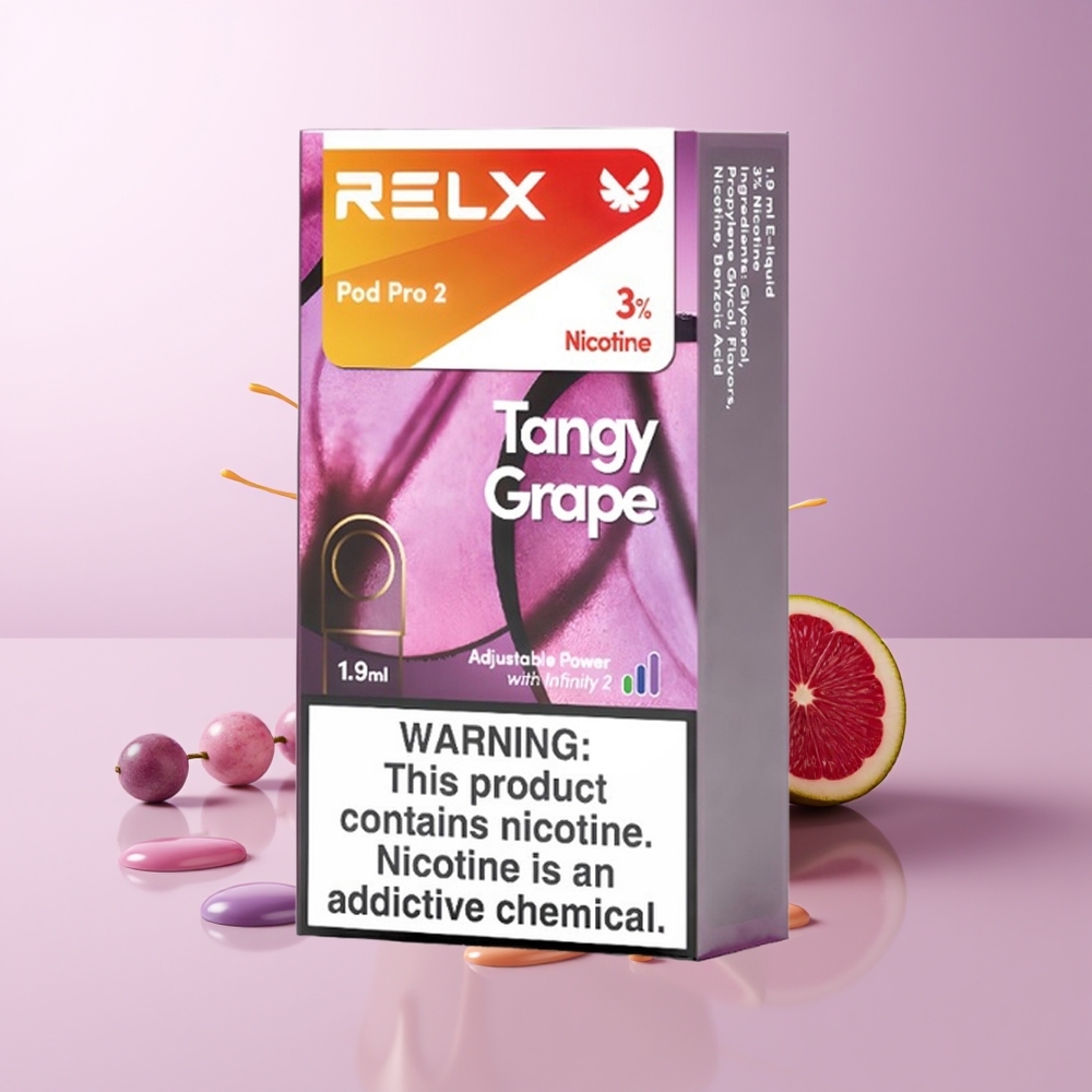 RELX Pod Pro 2 600 bocadas 19ml Uva Picante