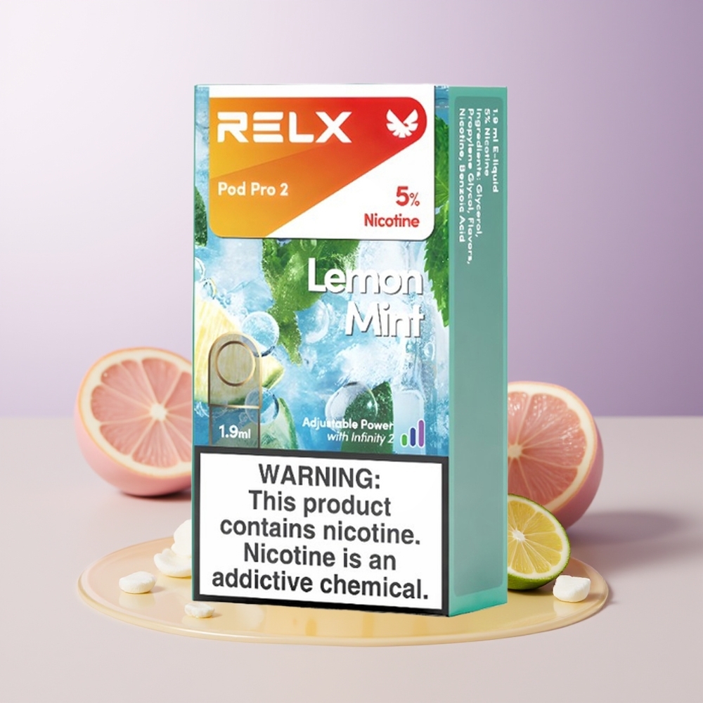 RELX Pod Pro 2 600 puffs 19ml Limão Menta