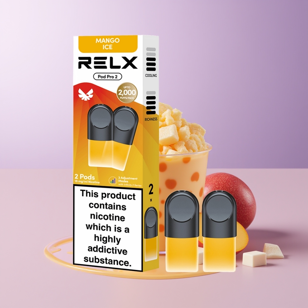 RELX Pod Pro 2 600 puffs 19ml Manga Gelo