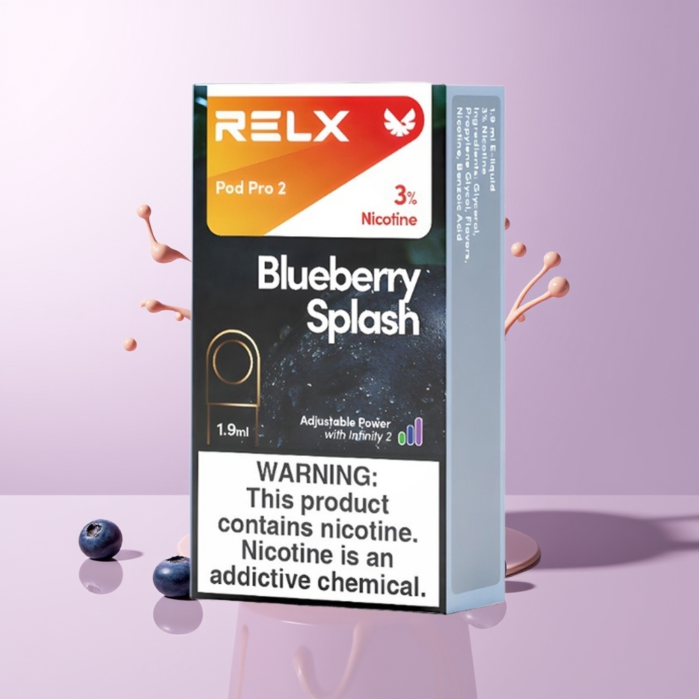 RELX Pod Pro 2 600 puffs 19ml Mirtilo Explosivo