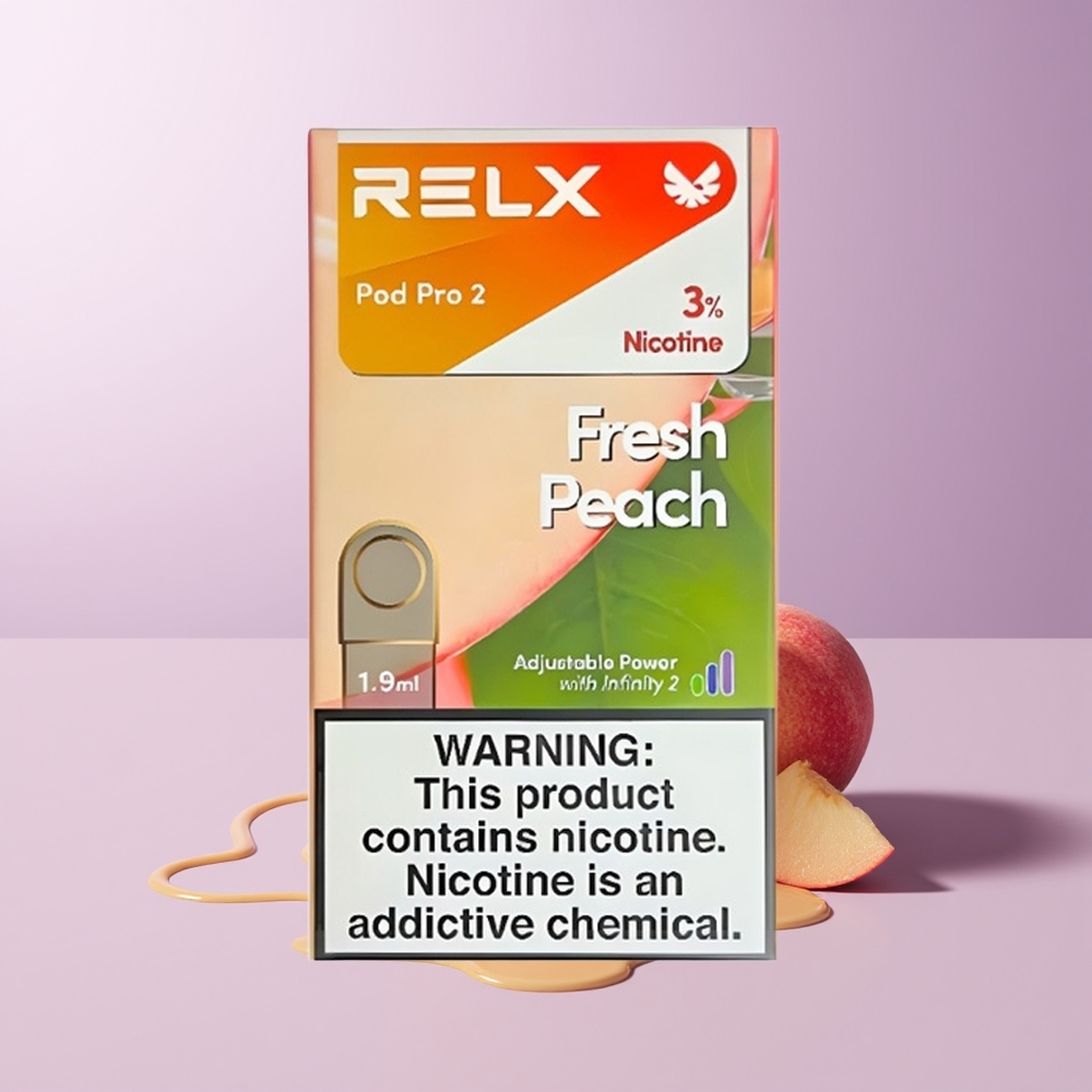 RELX Pod Pro 2 600 puffs 19ml Pêssego Fresco