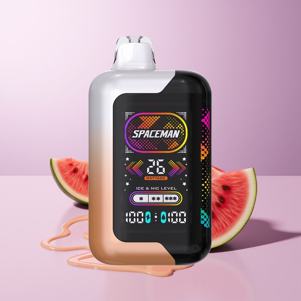 SMOK SPACEMAN SP40000 2BOCAS 20ml50mg Pêssego Suculento Melancia