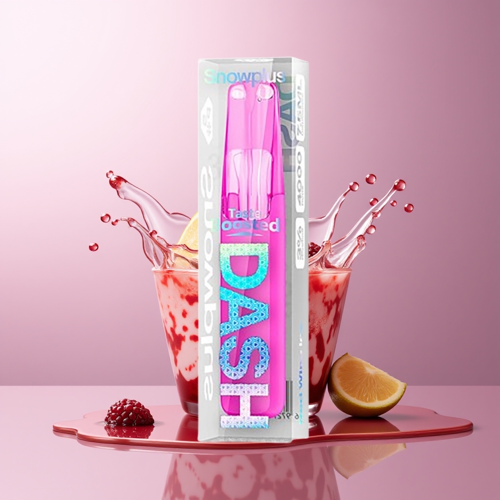 Snowplus Dash 4000 puffs 5 Cerâmico Vinho Tinto Ice