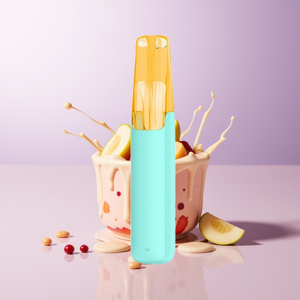 Snowplus Dash 4000 puffs Cerâmica 530 mAh Branco Gelo