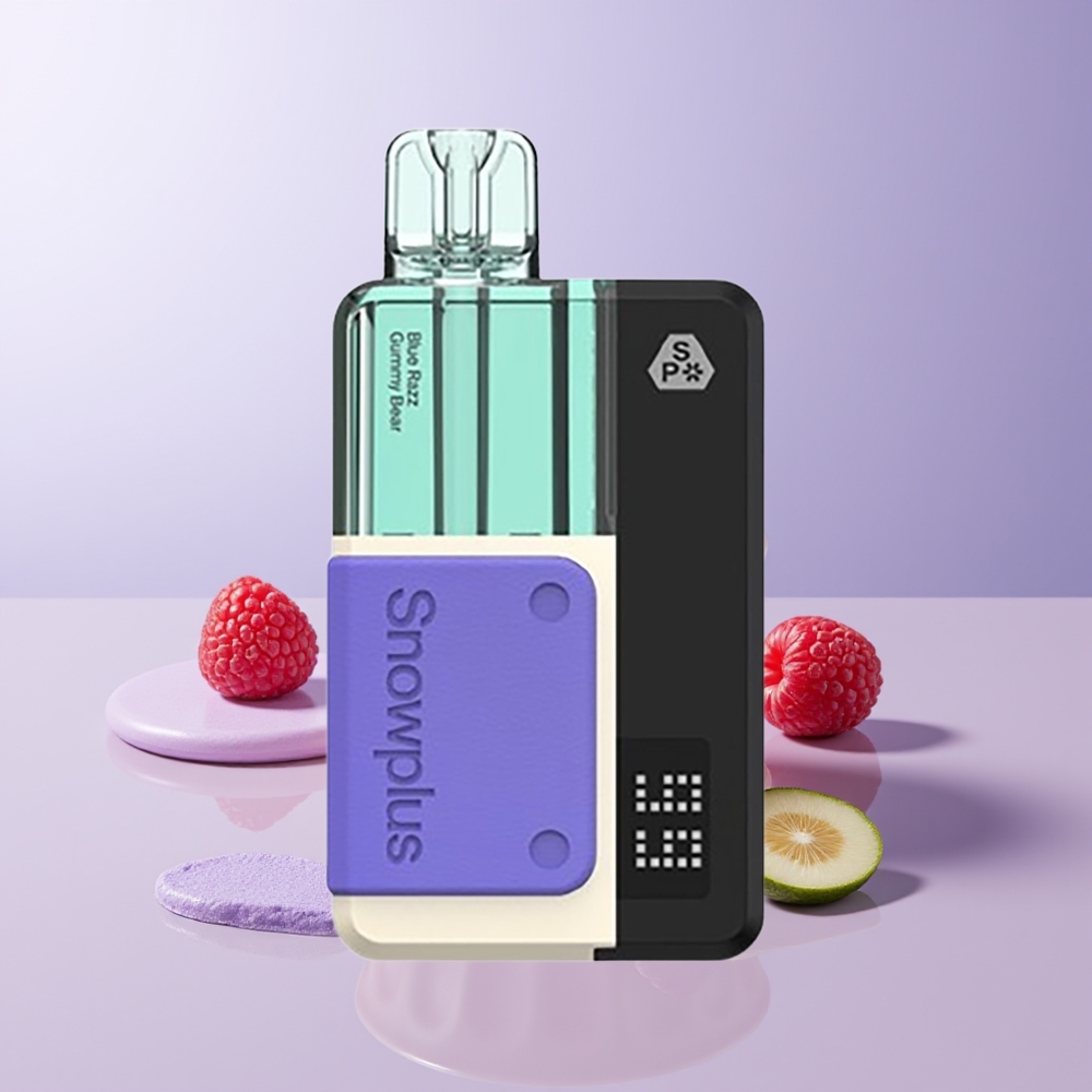 Snowplus Swift 5000 puffs Dual Mesh 1000 mAh Uva Goma de Urso Azul