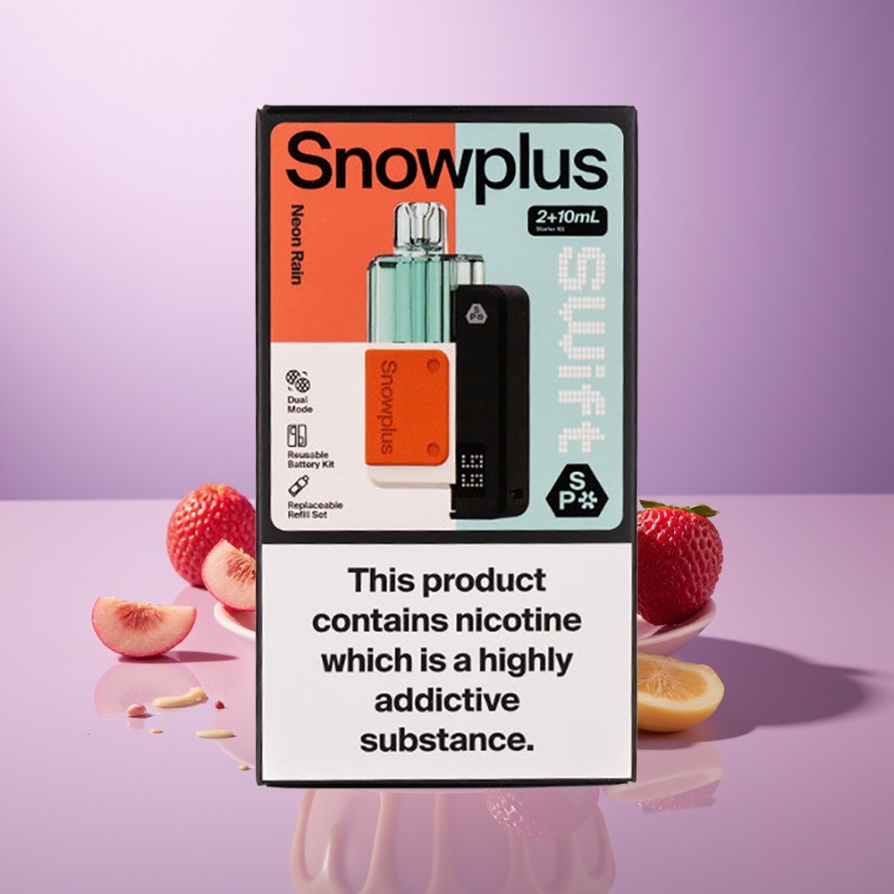Snowplus Swift 5000 puffs Dual Mesh Arco-íris Neon