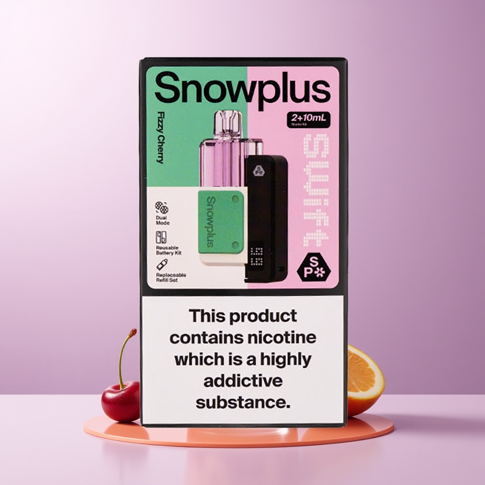 Snowplus Swift 5000 puffs Dual Mesh Cereja Fizz