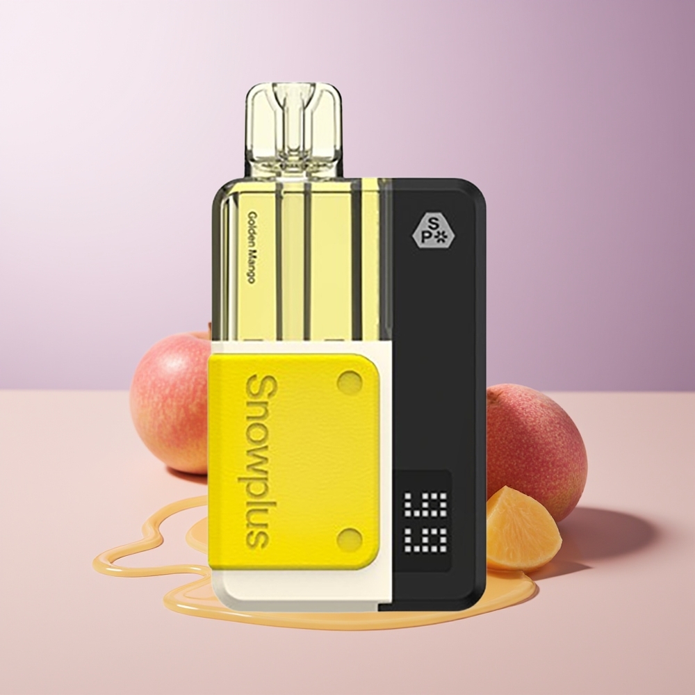 Snowplus Swift 5000 puffs Dual Mesh Manga Dourada