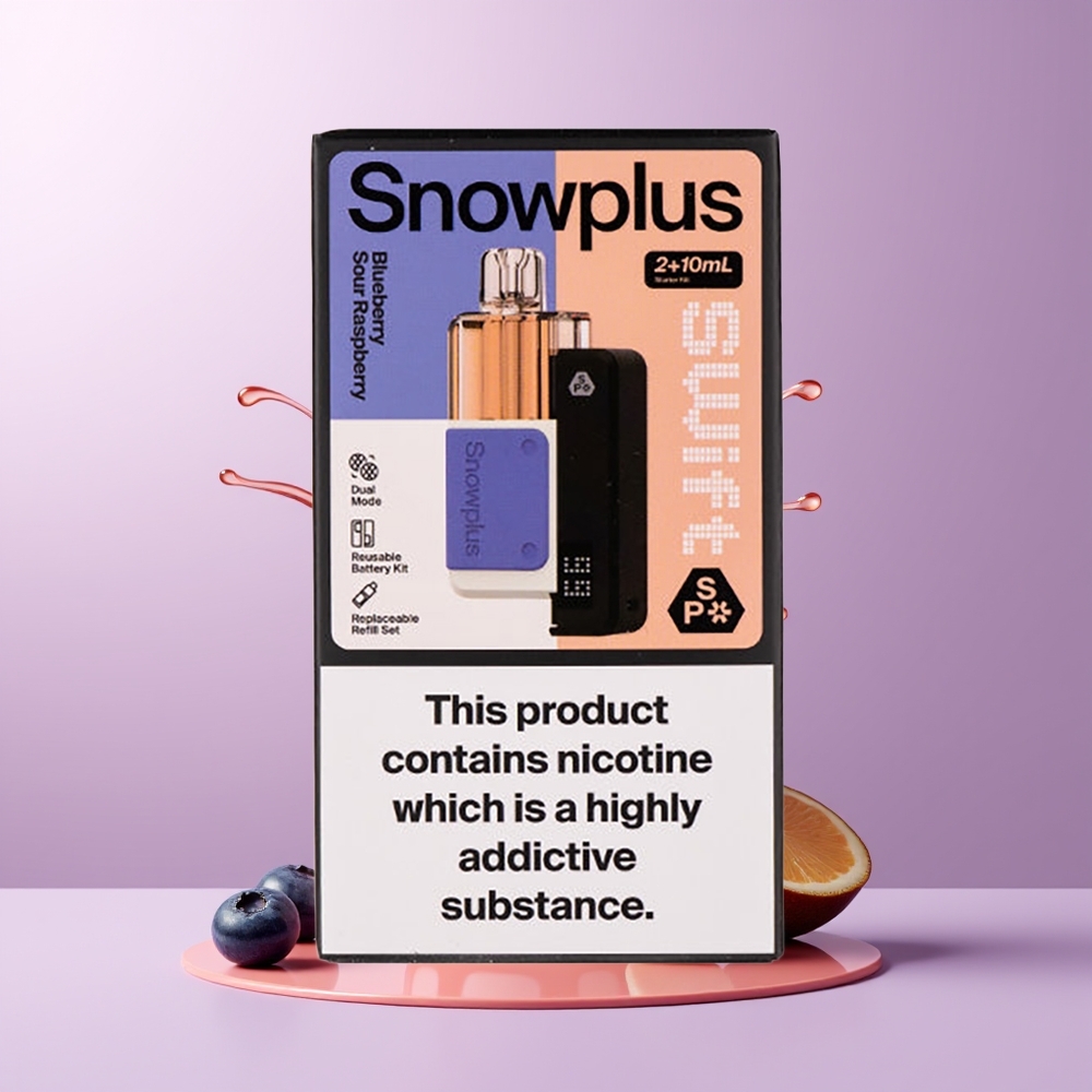 Snowplus Swift 5000 puffs Dual Mesh Mirtilo Azedo Framboesa