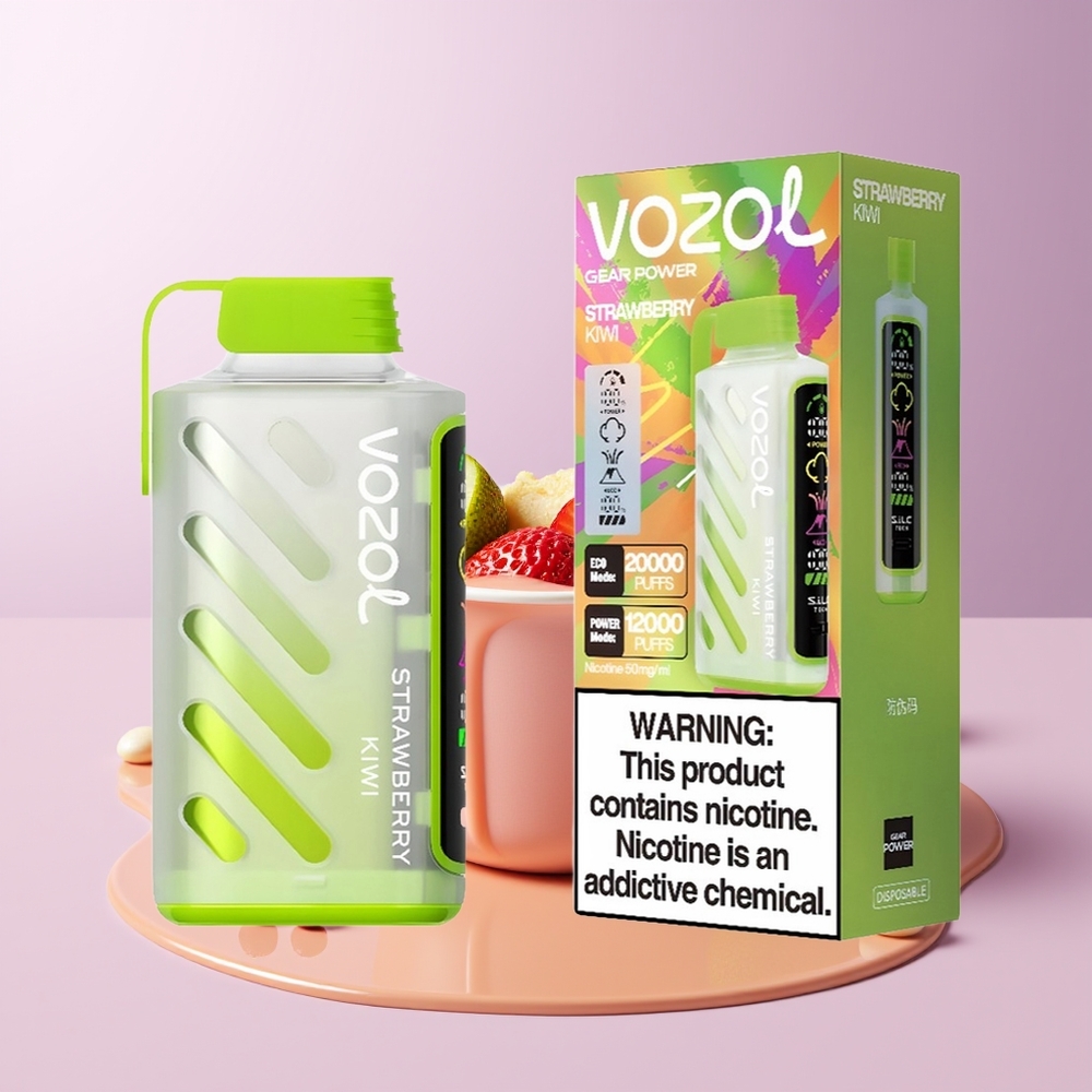 VOZOL Gear Power 20000 puffs Dual Mesh Coil Morango Kiwi