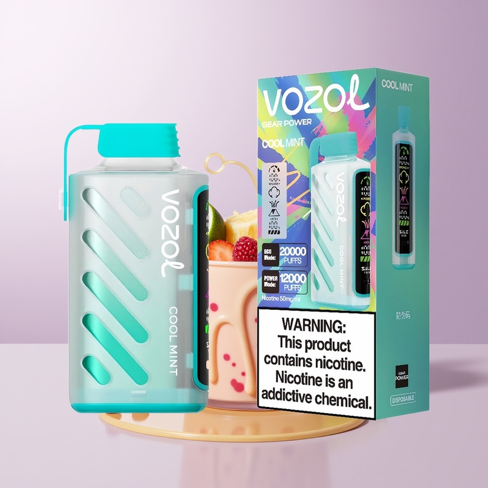 VOZOL Gear Power 20000 puffs Dual Mesh Menta Refrescante