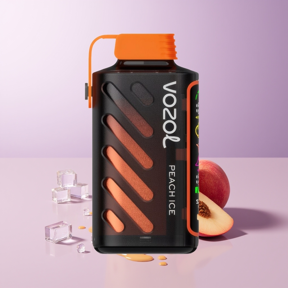 VOZOL Gear Power 20000 puffs Dual Mesh Pêssego Gelo