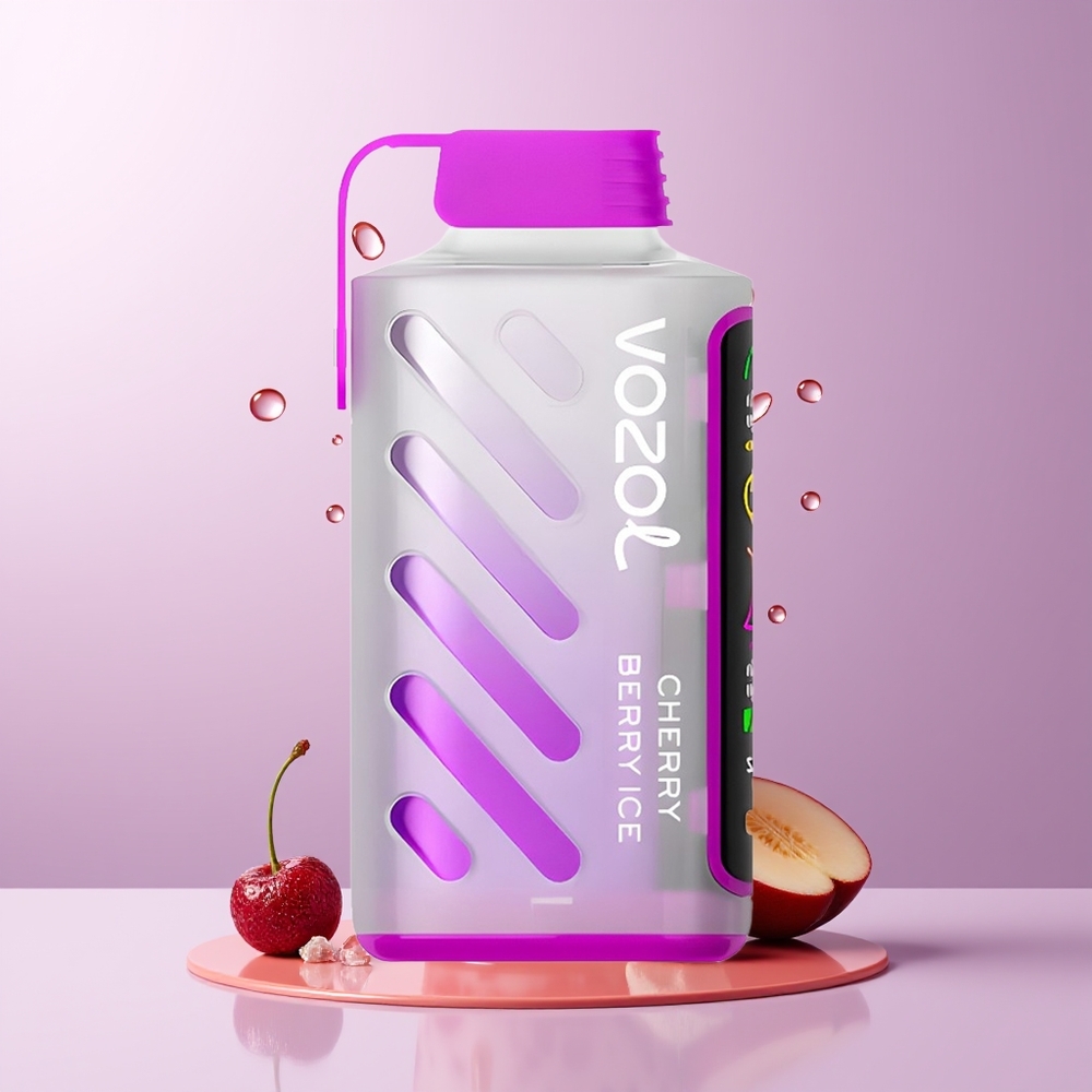VOZOL Gear Power 20000 puffs Dual Mesh Tela Cheia Cereja Berry Gelo