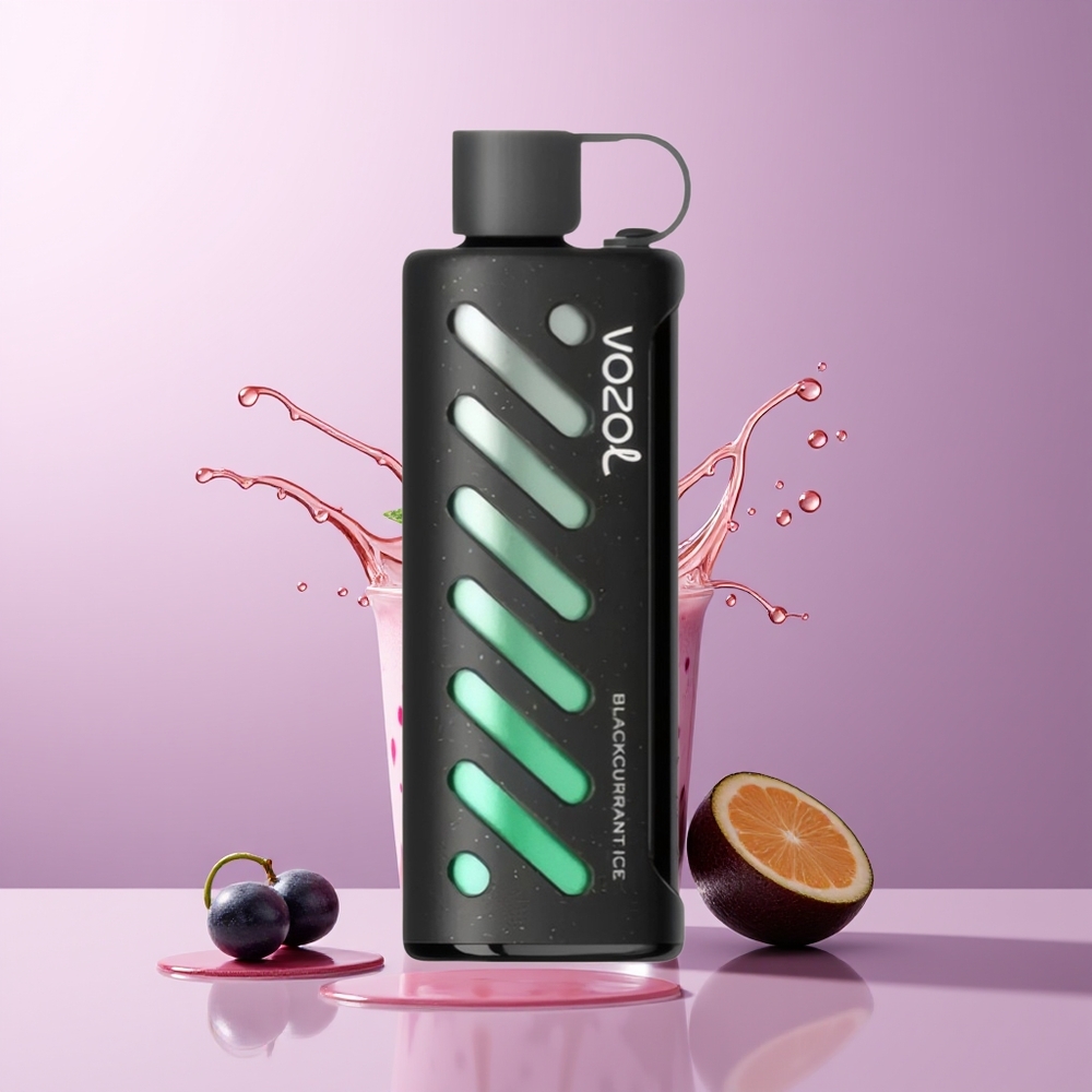 VOZOL Gear Shisha 25000 puffs Dual Mesh Groselha Negra Gelo
