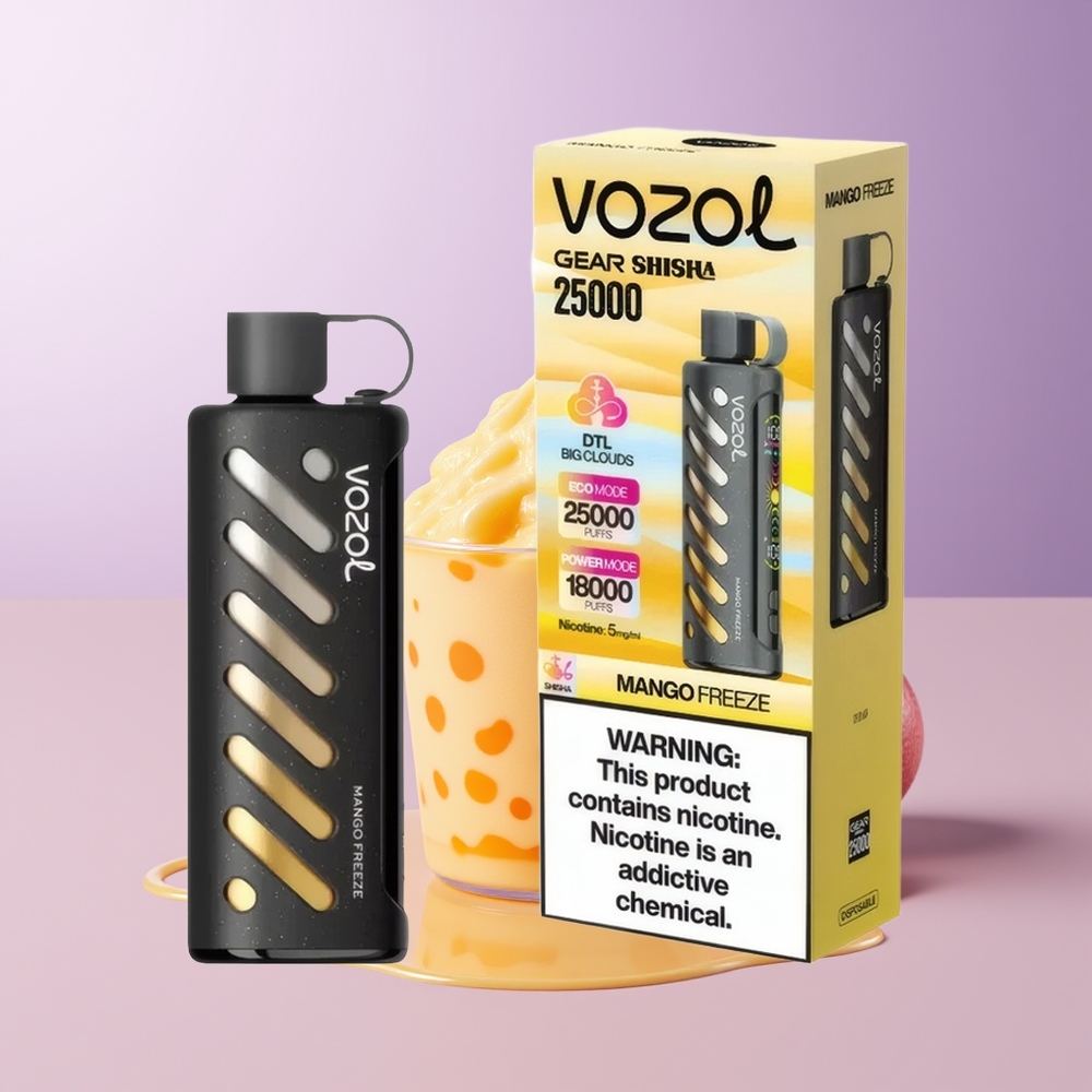 VOZOL Gear Shisha 25000 puffs Dual Mesh Manga Congelada