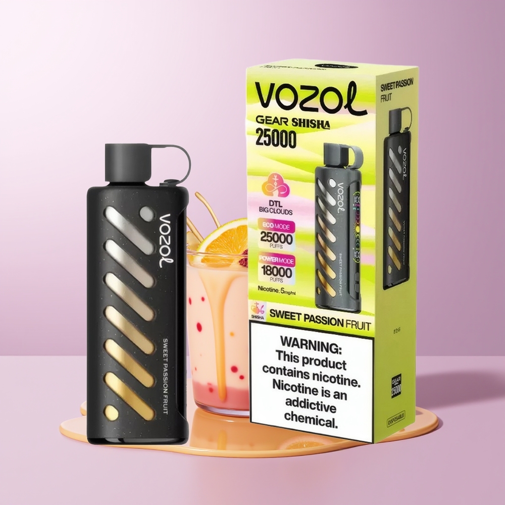 VOZOL Gear Shisha 25000 puffs Dual Mesh Maracujá Doce