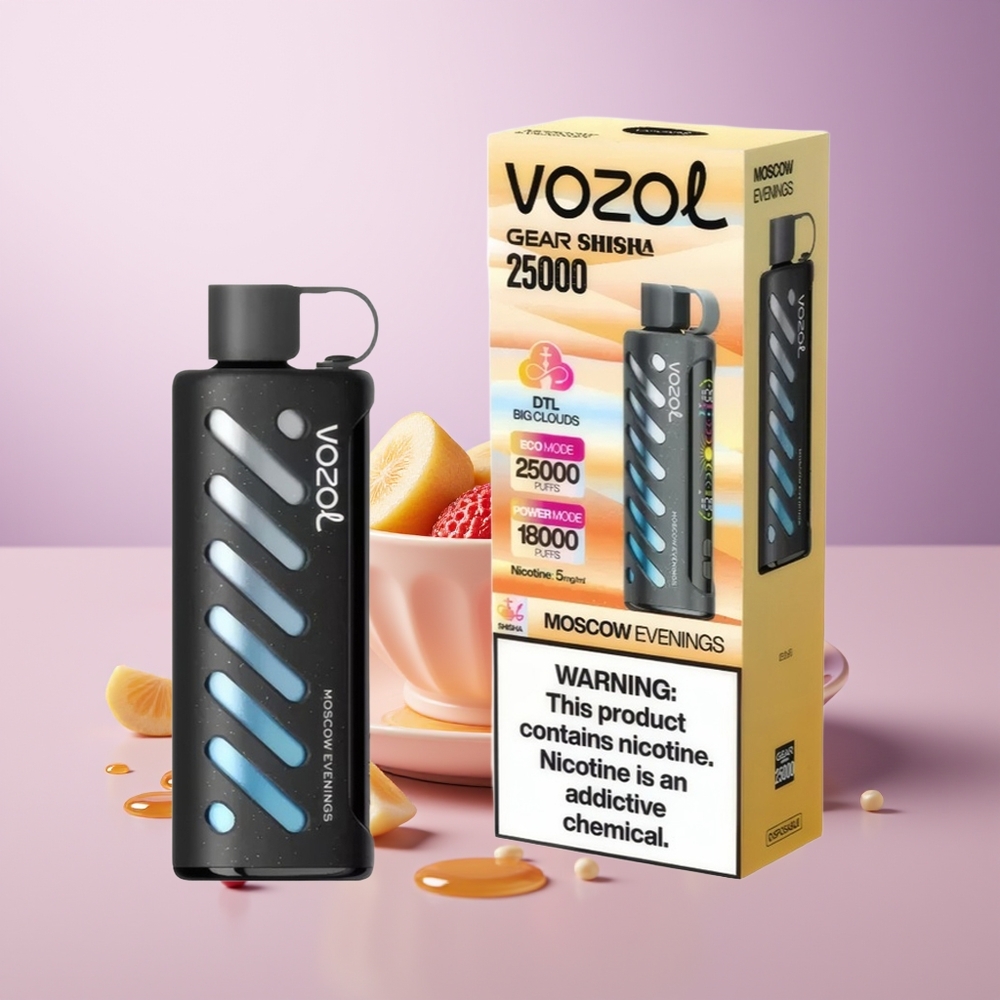 VOZOL Gear Shisha 25000 puffs Dual Mesh Noites de Moscou