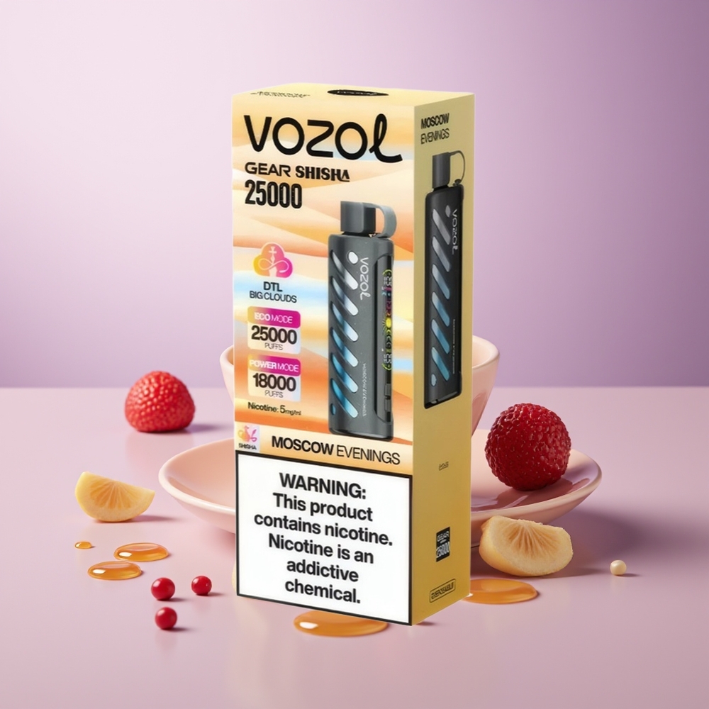 VOZOL Gear Shisha 25000 puffs Dual Mesh Noites de Moscou