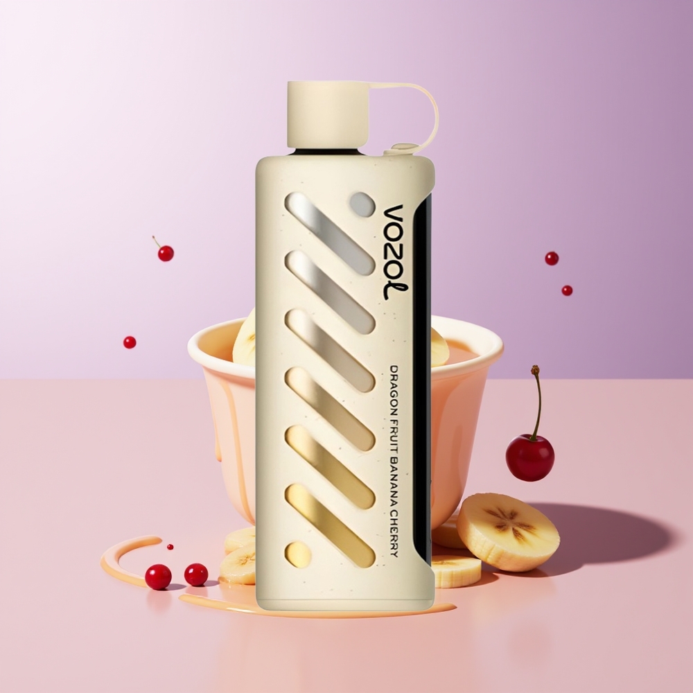 VOZOL Gear Shisha 25000 puffs Dual Mesh Pitaya Banana Cereja