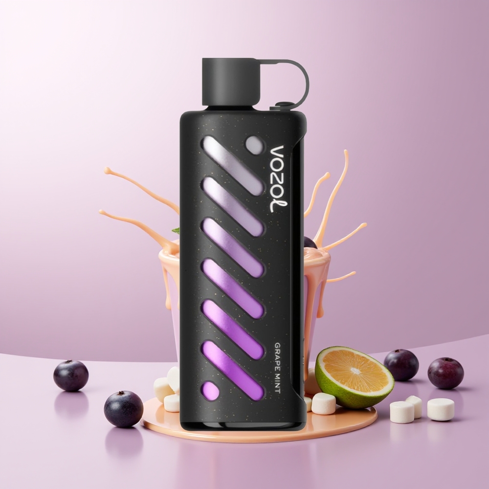 VOZOL Gear Shisha 25000 puffs Dual Mesh Uva Hortelã